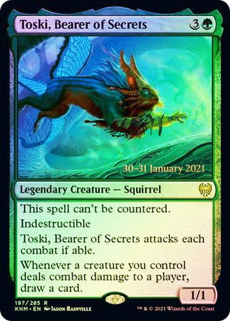 Toski, Bearer of Secrets [Kaldheim Prerelease Promos] | Total Play