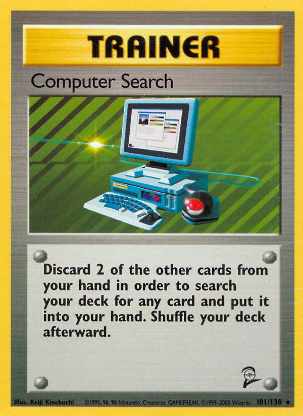 Computer Search (101/130) [Base Set 2] | Total Play