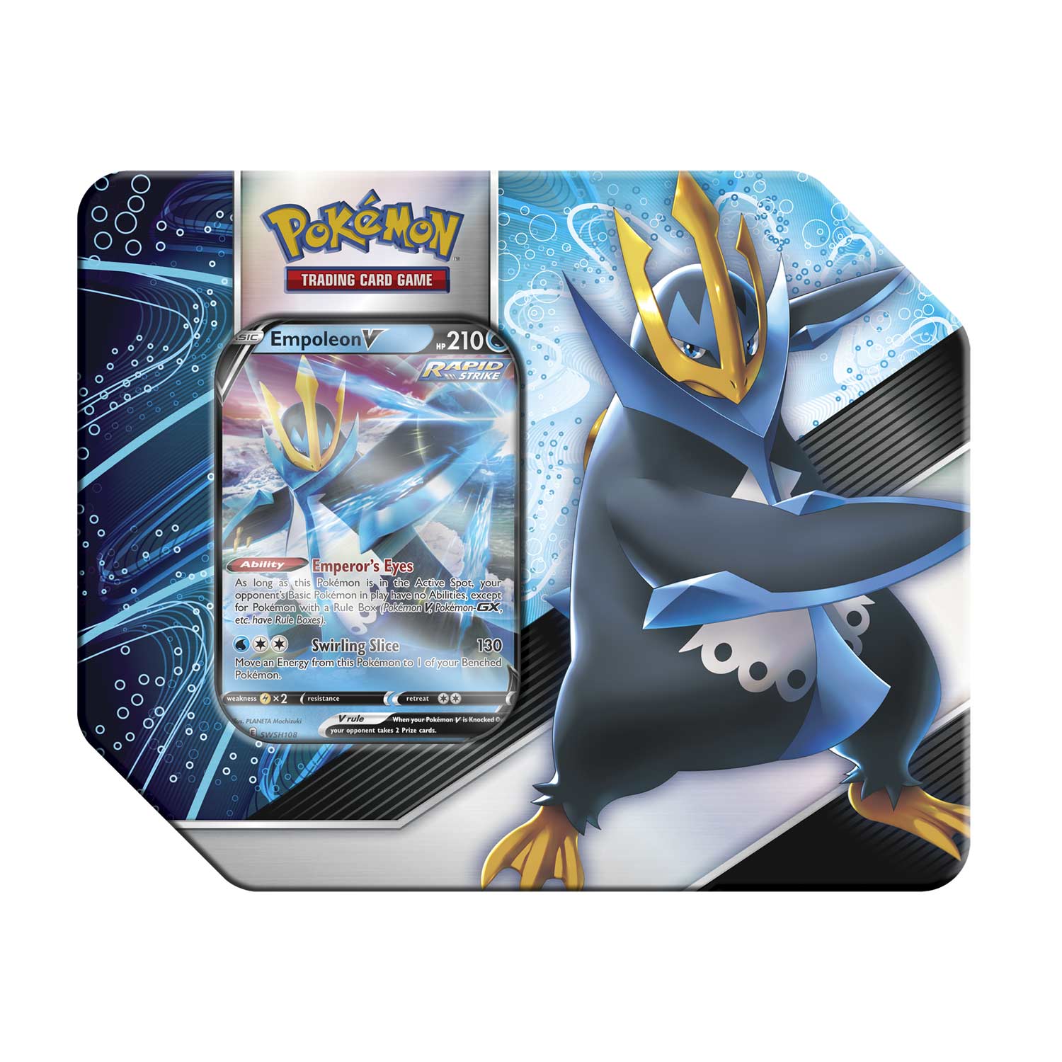 Sword & Shield: Battle Styles - V Strikers Tin (Empoleon V) | Total Play