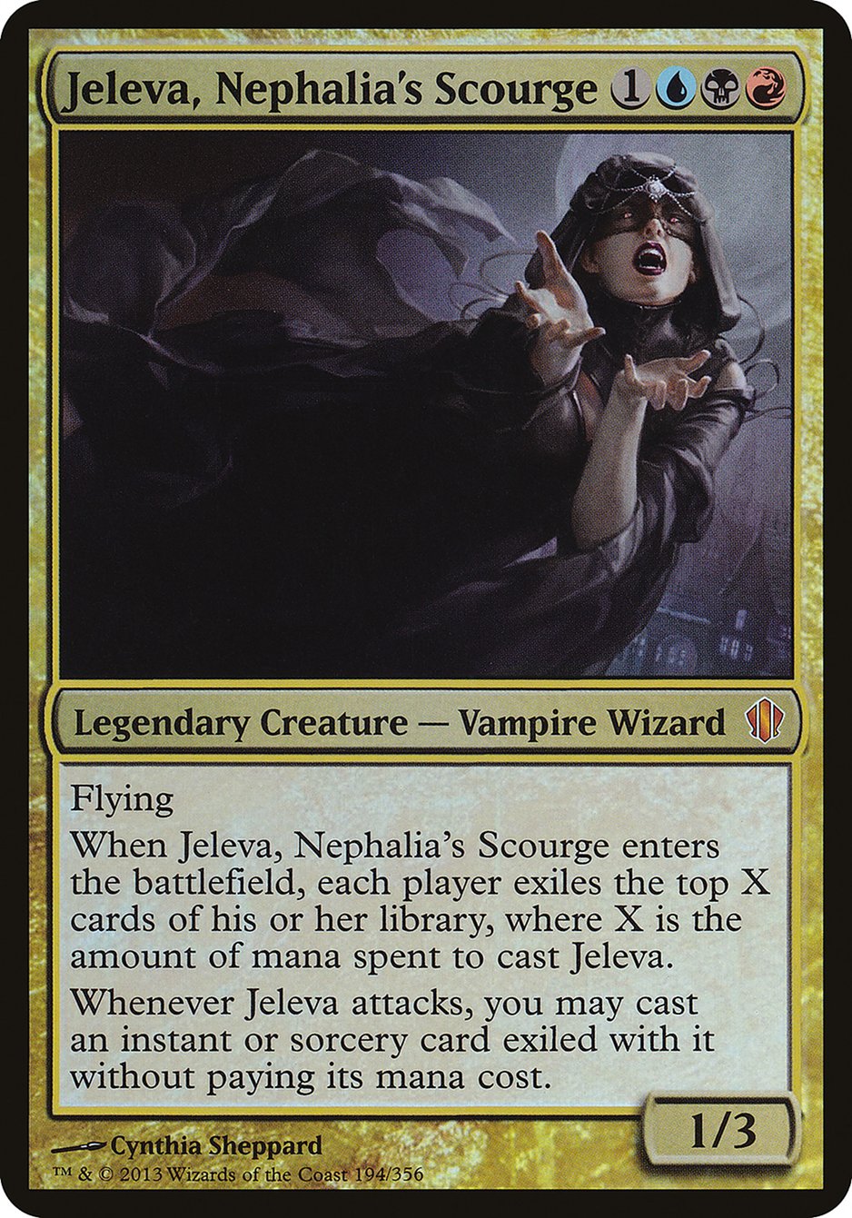 Jeleva, Nephalia's Scourge (Oversized) [Commander 2013 Oversized] | Total Play