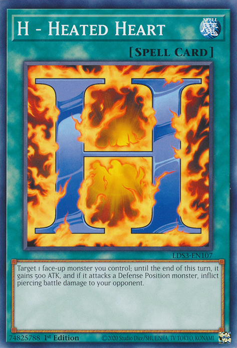 H - Heated Heart [LDS3-EN107] Common | Total Play