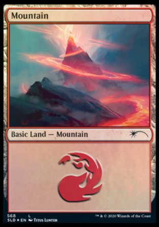 Mountain (Spellcasting) (568) [Secret Lair Drop Promos] | Total Play