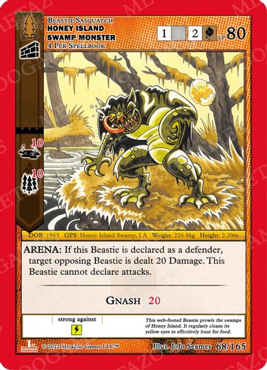 Honey Island Swamp Monster [Cryptid Nation: Wilderness] | Total Play