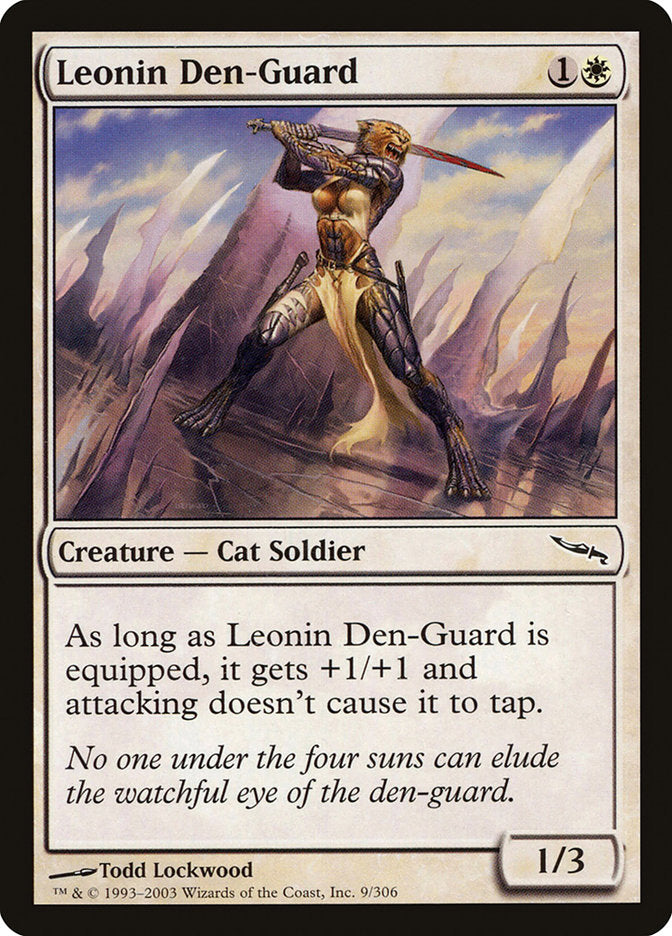 Leonin Den-Guard [Mirrodin] | Total Play