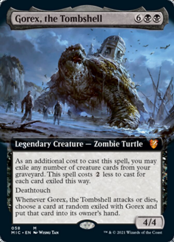 Gorex, the Tombshell (Extended Art) [Innistrad: Midnight Hunt Commander] | Total Play