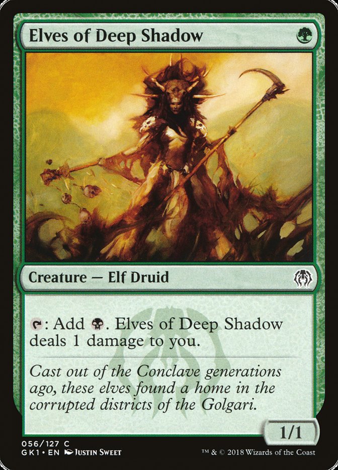 Elves of Deep Shadow [Guilds of Ravnica Guild Kit] | Total Play