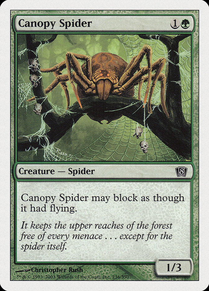 Canopy Spider [Eighth Edition] | Total Play