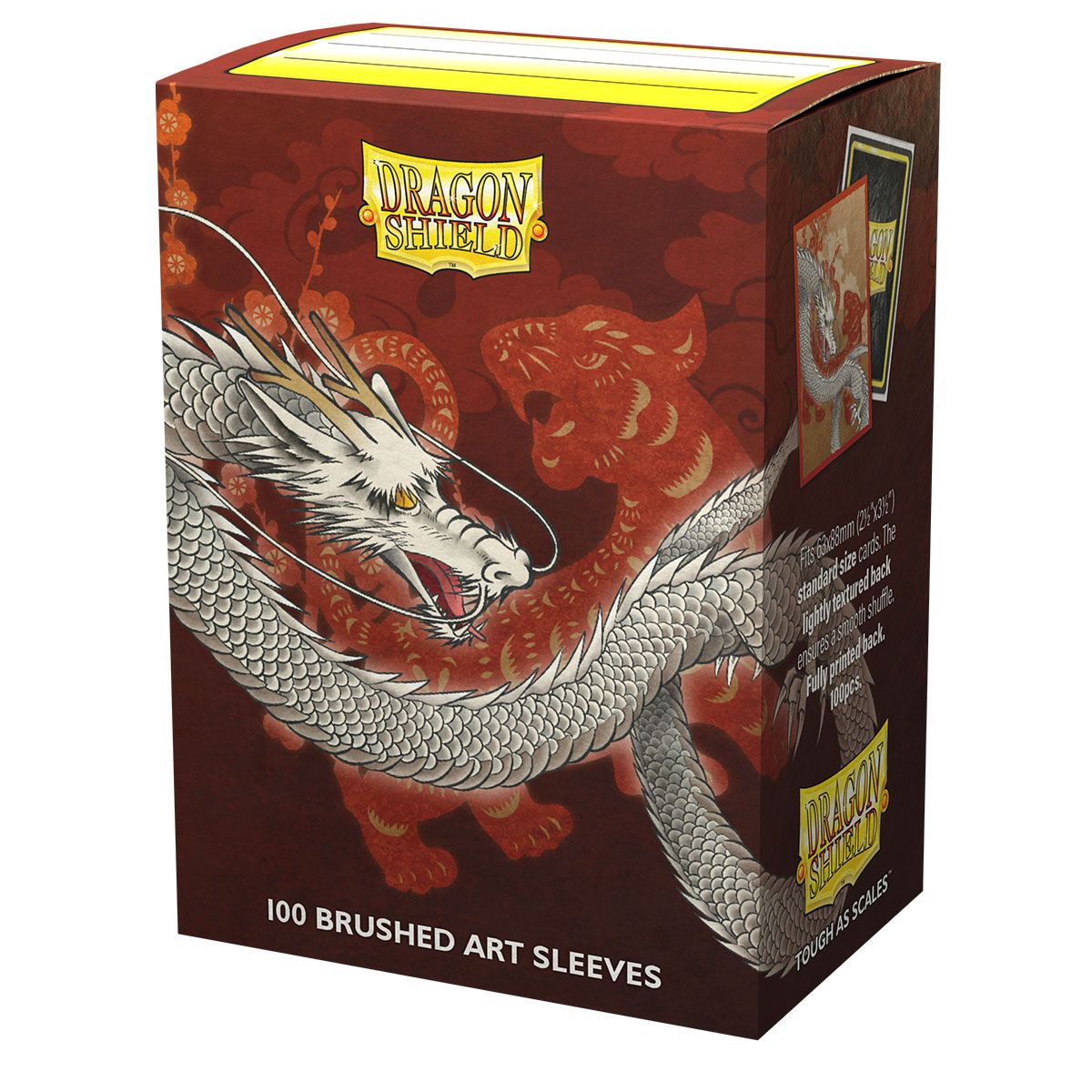 Dragon Shield: Standard 100ct Brushed Art Sleeves - Water Tiger (2022) | Total Play