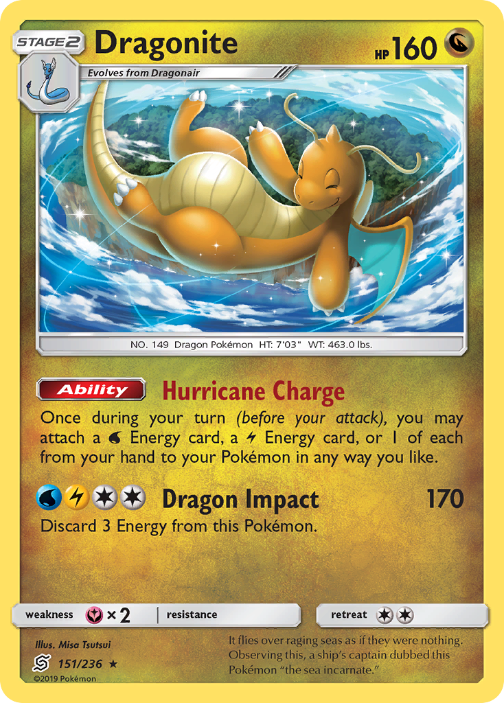 Dragonite (151/236) [Sun & Moon: Unified Minds] | Total Play