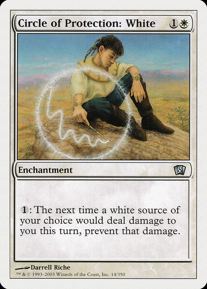 Circle of Protection: White [Eighth Edition] | Total Play