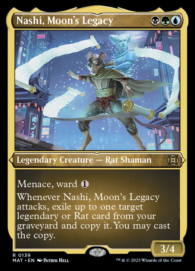 Nashi, Moon's Legacy (Foil Etched) [March of the Machine: The Aftermath] | Total Play