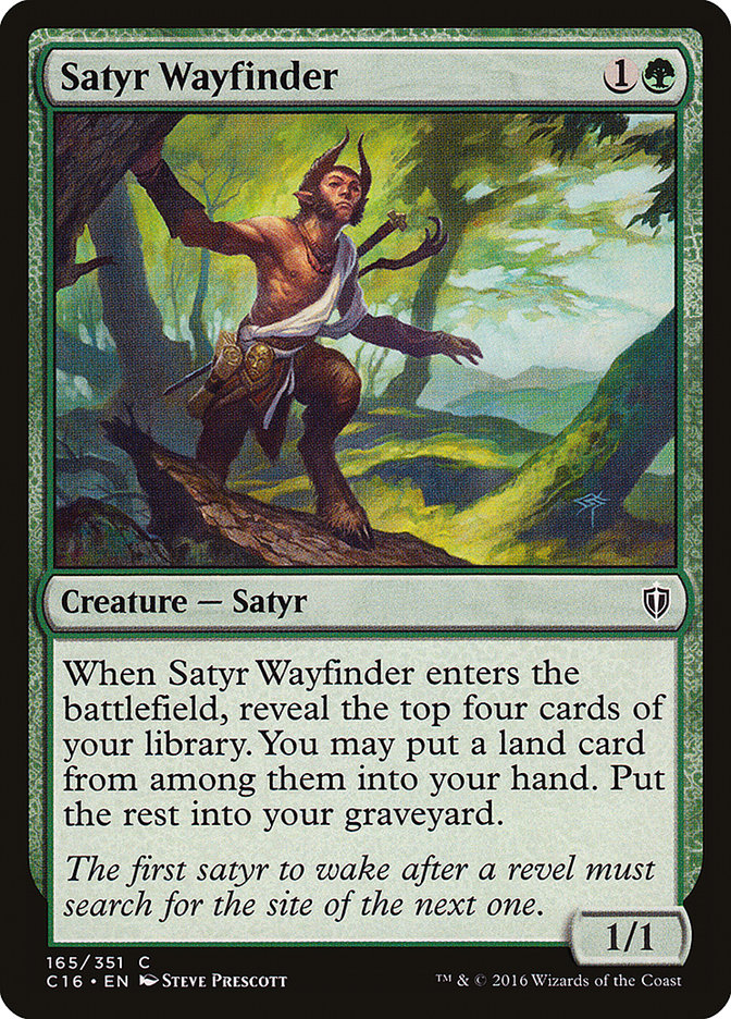 Satyr Wayfinder [Commander 2016] | Total Play