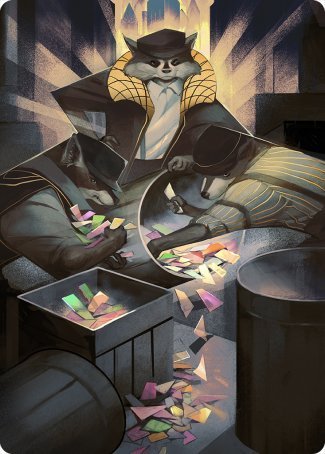 Masked Bandits Art Card [Streets of New Capenna Art Series] | Total Play