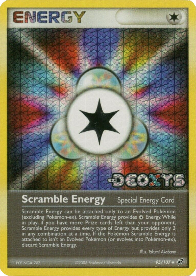 Scramble Energy (95/107) (Stamped) [EX: Deoxys] | Total Play