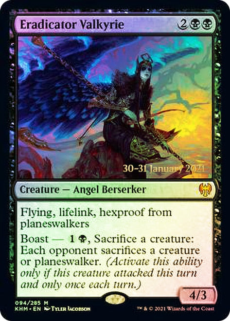 Eradicator Valkyrie [Kaldheim Prerelease Promos] | Total Play