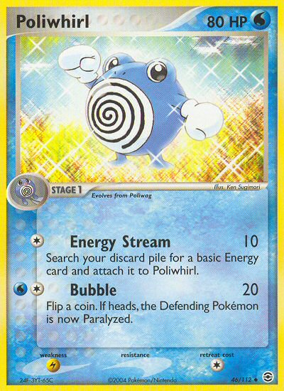 Poliwhirl (46/112) [EX: FireRed & LeafGreen] | Total Play