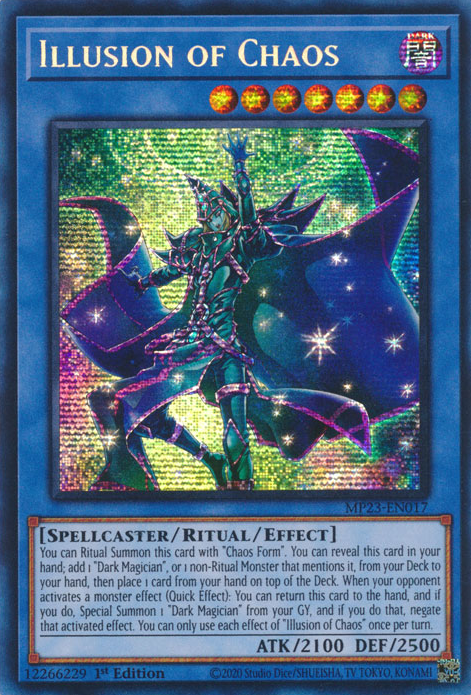 Illusion of Chaos [MP23-EN017] Prismatic Secret Rare | Total Play