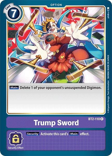 Trump Sword [BT2-110] [Release Special Booster Ver.1.0] | Total Play