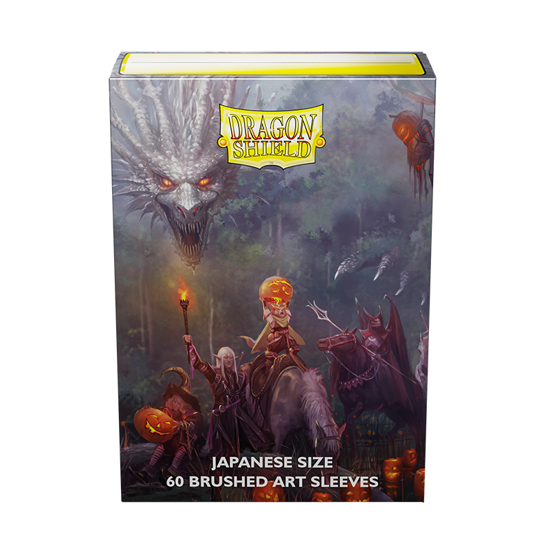 Dragon Shield: Japanese Size 60ct Brushed Art Sleeves - Halloween (2022) | Total Play