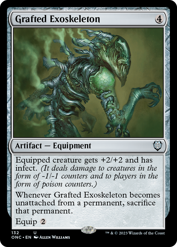 Grafted Exoskeleton [Phyrexia: All Will Be One Commander] | Total Play