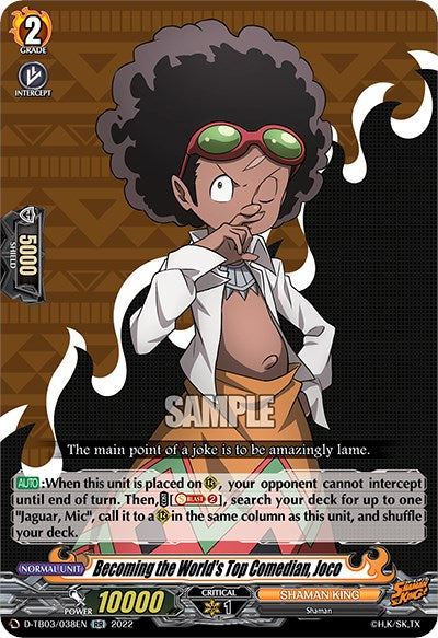 Becoming the World's Top Comedian, Joco (D-TB03/038EN) [Shaman King] | Total Play