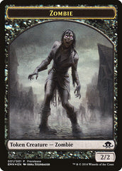 Zombie // Zombie Double-Sided Token [Eldritch Moon Prerelease Promos] | Total Play