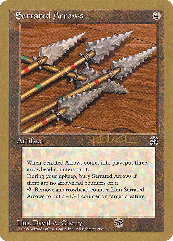 Serrated Arrows (Paul McCabe) (SB) [World Championship Decks 1997] | Total Play