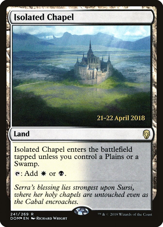 Isolated Chapel [Dominaria Prerelease Promos] | Total Play