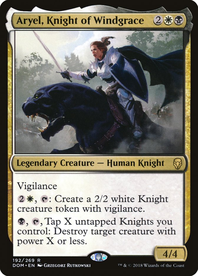 Aryel, Knight of Windgrace [Dominaria] | Total Play