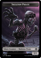 Copy // Skeleton Pirate Double-Sided Token [The Lost Caverns of Ixalan Commander Tokens] | Total Play
