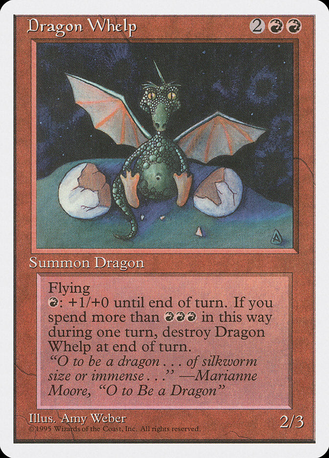 Dragon Whelp [Fourth Edition] | Total Play