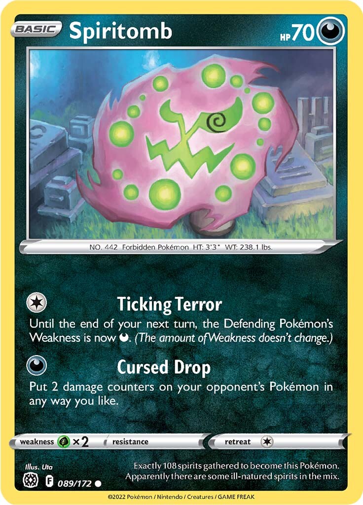 Spiritomb (089/172) [Sword & Shield: Brilliant Stars] | Total Play