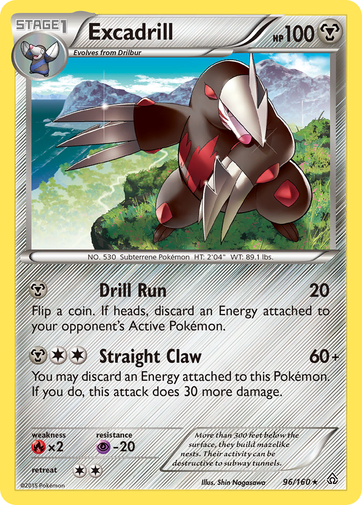 Excadrill (96/160) [XY: Primal Clash] | Total Play