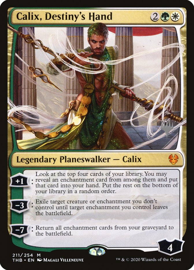 Calix, Destiny's Hand (Promo Pack) [Theros Beyond Death Promos] | Total Play