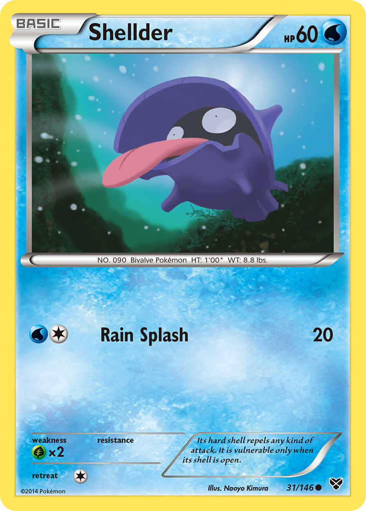 Shellder (31/146) [XY: Base Set] | Total Play