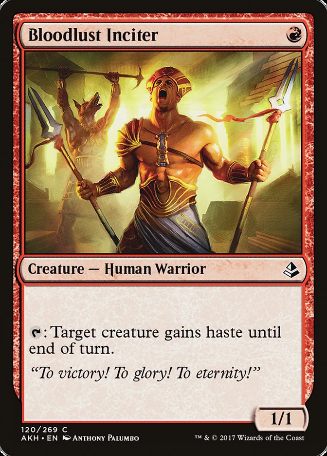 Bloodlust Inciter [Amonkhet] | Total Play