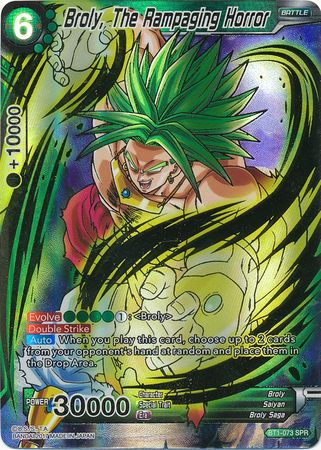 Broly, The Rampaging Horror (SPR) (BT1-073) [Galactic Battle] | Total Play