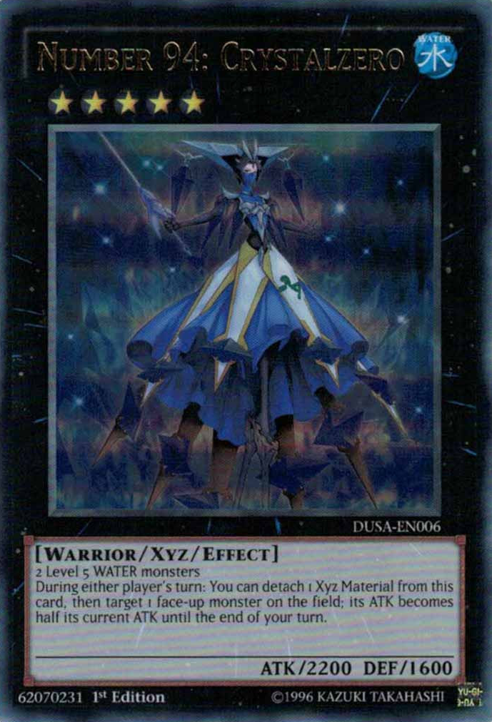 Number 94: Crystalzero [DUSA-EN006] Ultra Rare | Total Play