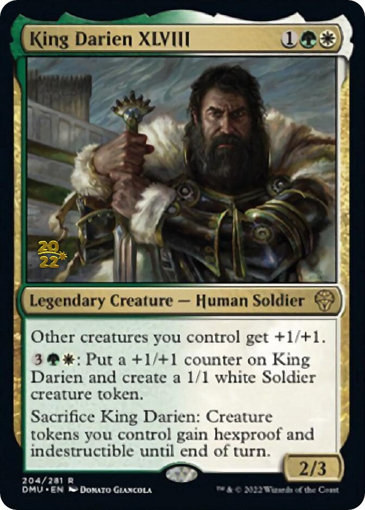 King Darien XLVIII [Dominaria United Prerelease Promos] | Total Play