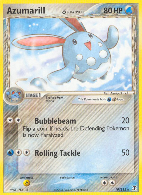 Azumarill (19/113) (Delta Species) [EX: Delta Species] | Total Play