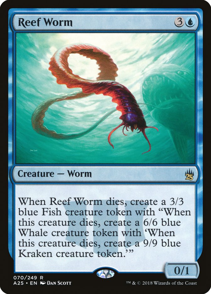 Reef Worm [Masters 25] | Total Play