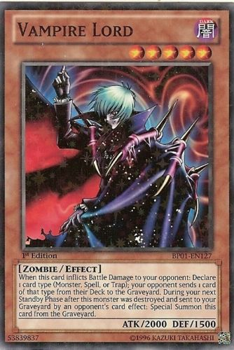 Vampire Lord [BP01-EN127] Starfoil Rare | Total Play