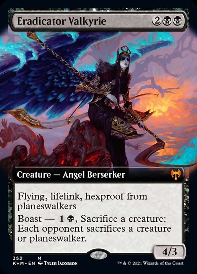 Eradicator Valkyrie (Extended Art) [Kaldheim] | Total Play