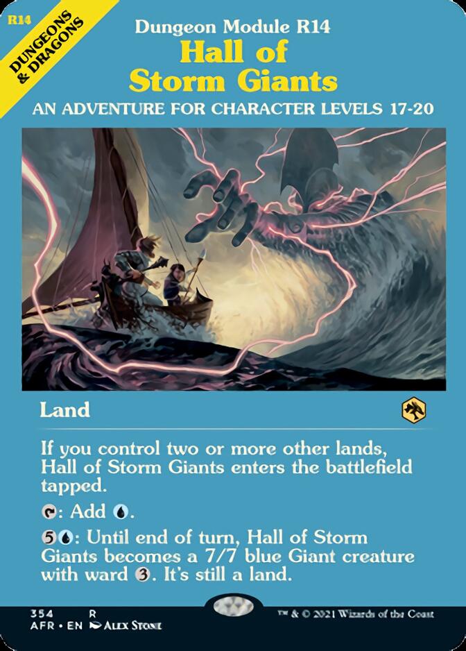 Hall of Storm Giants (Dungeon Module) [Dungeons & Dragons: Adventures in the Forgotten Realms] | Total Play