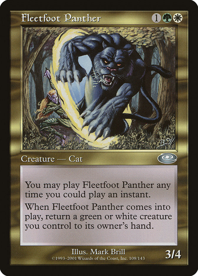 Fleetfoot Panther [Planeshift] | Total Play