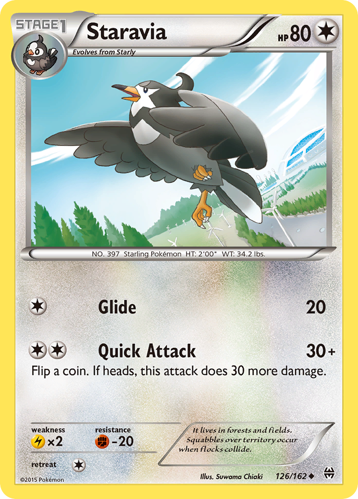 Staravia (126/162) [XY: BREAKthrough] | Total Play