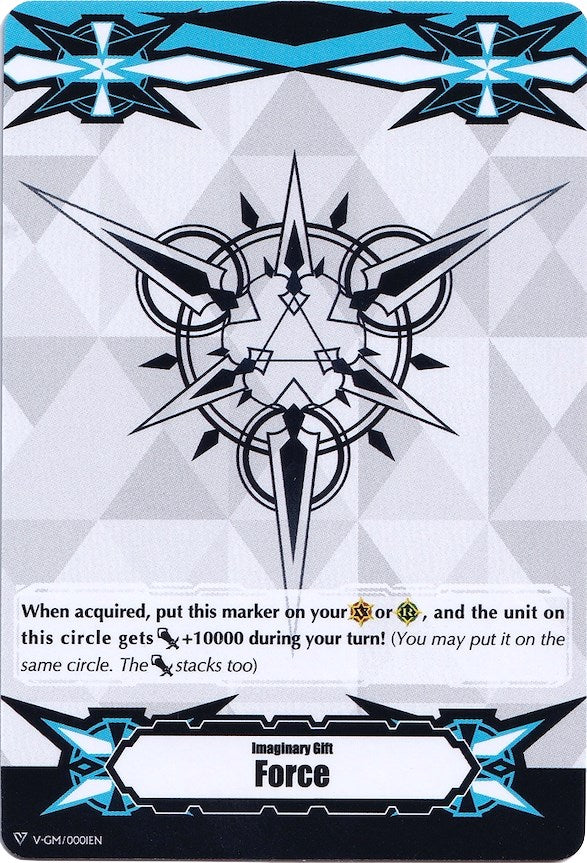 Imaginary Gift [Force] // [Force II] Double-sided Gift Marker (V-GM/0001EN // V-GM2/0001EN) [Gift Markers] | Total Play