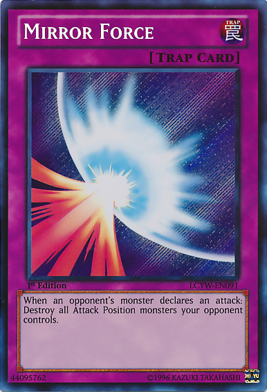 Mirror Force [LCYW-EN091] Secret Rare | Total Play