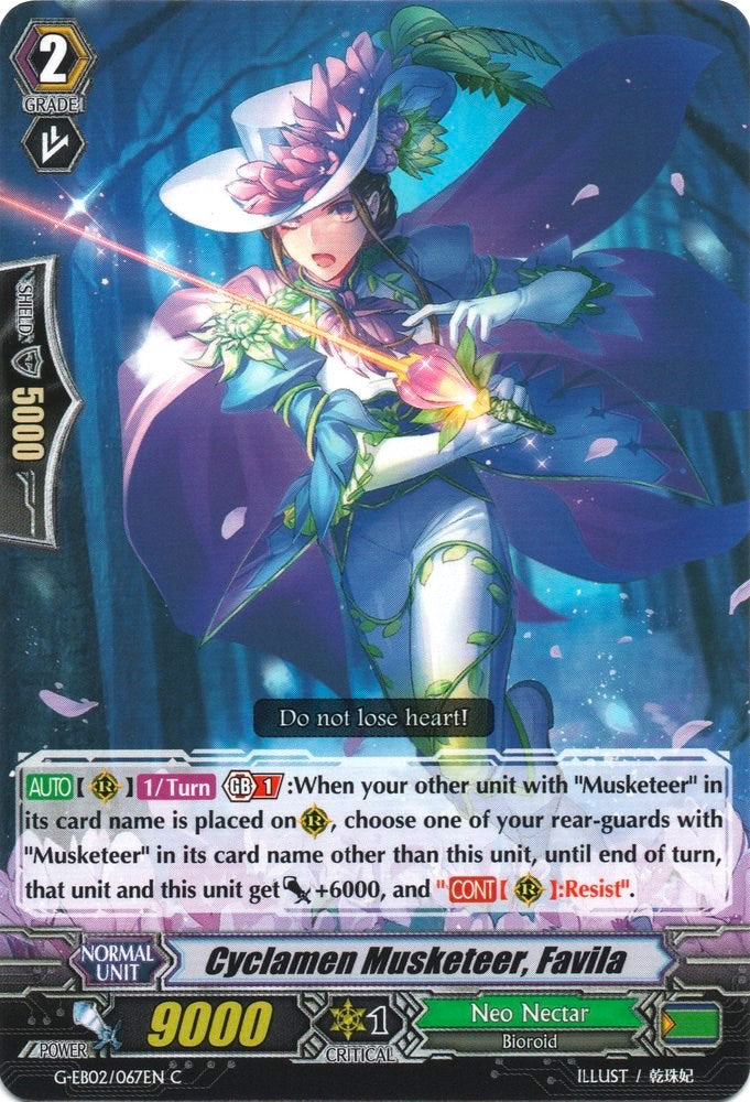 Cyclamen Musketeer, Favila (G-EB02/067EN) [The AWAKENING ZOO] | Total Play