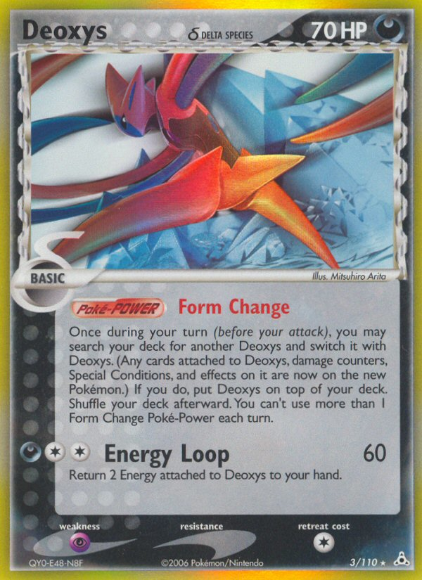 Deoxys (3/110) (Delta Species) [EX: Holon Phantoms] | Total Play